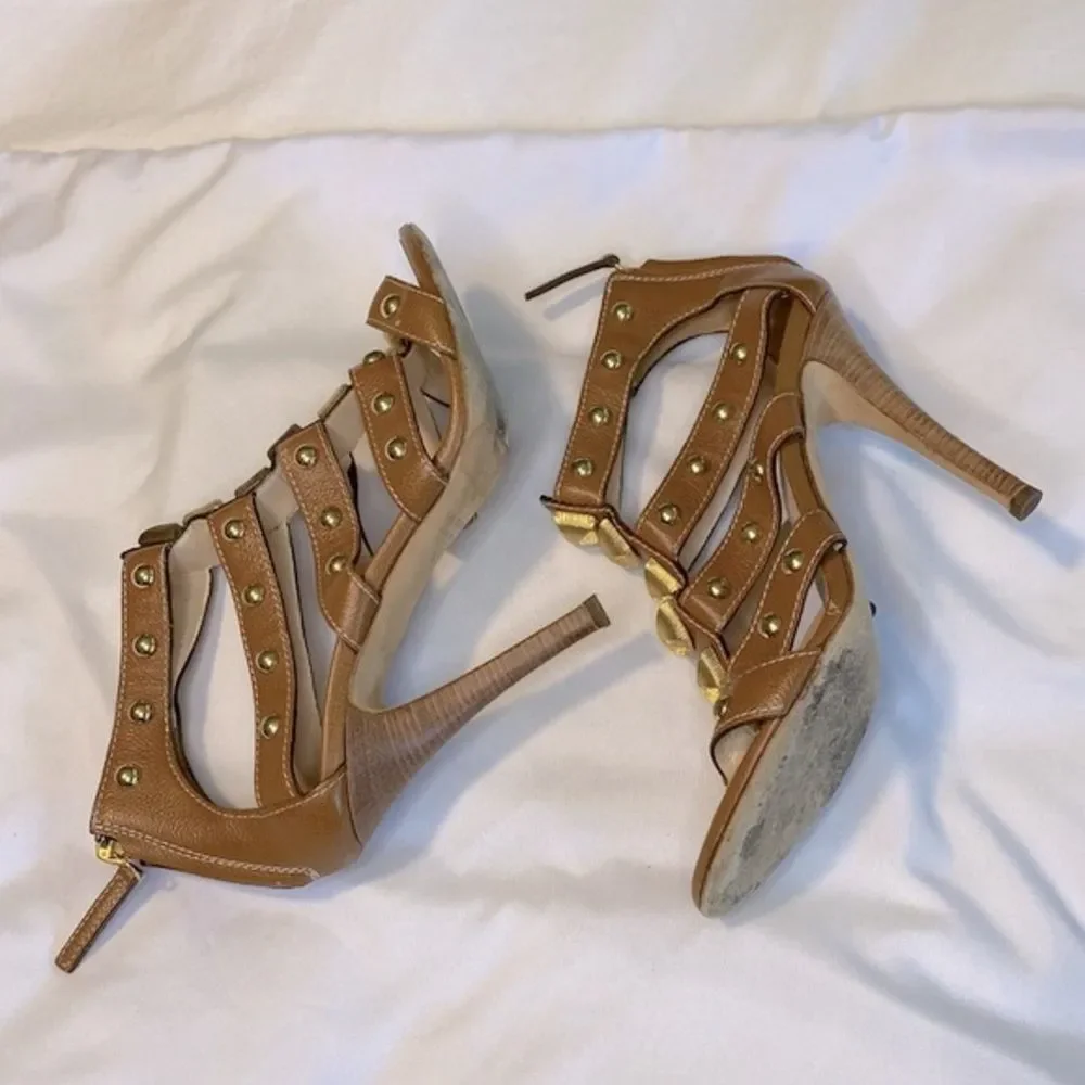 Giuseppe Zanotti Studded Gladiator Stiletto Sandals EU 36
